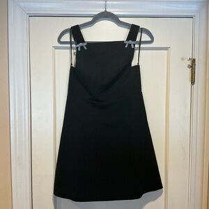 NWOT Prada Elegant Black Sleeveless Dress, Size US 6